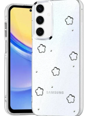 Newface Samsung Galaxy S23 FE Fiyonk Desenli Kapak - Desen 8