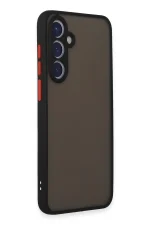 Newface Samsung Galaxy S23 FE Kılıf Montreal Silikon Kapak - Siyah - Görsel 2