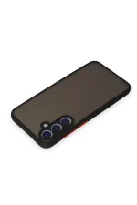 Newface Samsung Galaxy S23 FE Kılıf Montreal Silikon Kapak - Siyah - Görsel 3