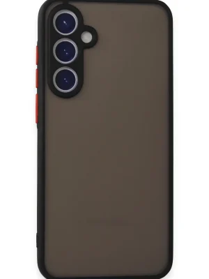 Newface Samsung Galaxy S23 FE Kılıf Montreal Silikon Kapak - Siyah