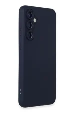 Newface Samsung Galaxy S23 FE Kılıf Nano içi Kadife Silikon - Lacivert - Görsel 2