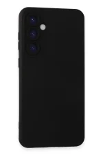 Newface Samsung Galaxy S23 FE Kılıf Nano içi Kadife Silikon - Siyah