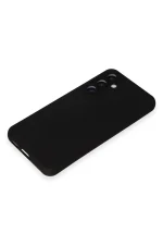 Newface Samsung Galaxy S23 FE Kılıf Nano içi Kadife Silikon - Siyah - Görsel 4