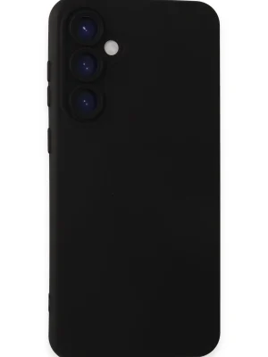 Newface Samsung Galaxy S23 FE Kılıf Nano içi Kadife Silikon - Siyah