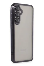 Newface Samsung Galaxy S23 FE Kılıf Razer Lensli Silikon - Mor - Görsel 2