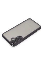 Newface Samsung Galaxy S23 FE Kılıf Razer Lensli Silikon - Mor - Görsel 3