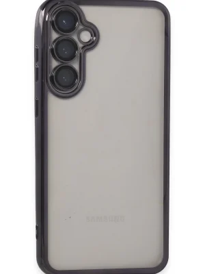 Newface Samsung Galaxy S23 FE Kılıf Razer Lensli Silikon - Mor