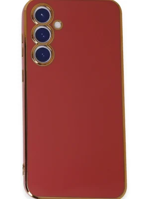 Newface Samsung Galaxy S23 FE Kılıf Volet Silikon - Kırmızı