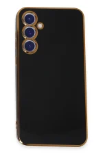 Newface Samsung Galaxy S23 FE Kılıf Volet Silikon - Siyah