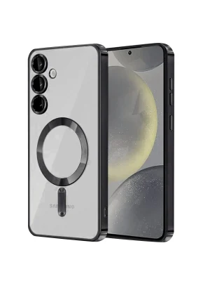 Newface Samsung Galaxy S23 Kılıf Kross Magneticsafe Kapak - Siyah