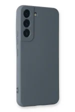 Newface Samsung Galaxy S23 Kılıf Nano içi Kadife Silikon - Gri - Görsel 2