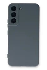 Newface Samsung Galaxy S23 Kılıf Nano içi Kadife Silikon - Gri - Görsel 3