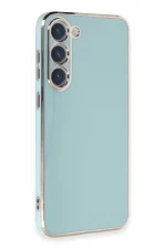 Newface Samsung Galaxy S23 Kılıf Volet Silikon - Açık Yeşil - Görsel 2