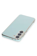 Newface Samsung Galaxy S23 Kılıf Volet Silikon - Açık Yeşil - Görsel 3