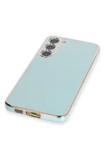 Newface Samsung Galaxy S23 Kılıf Volet Silikon - Açık Yeşil - Görsel 4