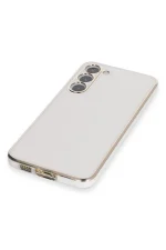 Newface Samsung Galaxy S23 Kılıf Volet Silikon - Beyaz - Görsel 4