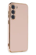 Newface Samsung Galaxy S23 Kılıf Volet Silikon - Pembe - Görsel 2