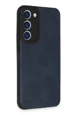 Newface Samsung Galaxy S23 Plus Kılıf Loop Deri Silikon - Lacivert - Görsel 2