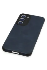 Newface Samsung Galaxy S23 Plus Kılıf Loop Deri Silikon - Lacivert - Görsel 4