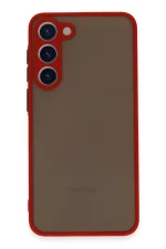 Newface Samsung Galaxy S23 Plus Kılıf Montreal Silikon Kapak - Kırmızı