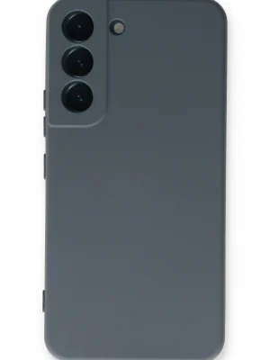 Newface Samsung Galaxy S23 Plus Kılıf Nano içi Kadife Silikon - Gri