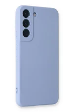 Newface Samsung Galaxy S23 Plus Kılıf Nano içi Kadife Silikon - Lila - Görsel 2