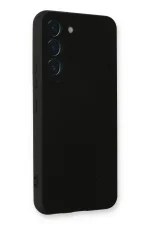 Newface Samsung Galaxy S23 Plus Kılıf Nano içi Kadife Silikon - Siyah - Görsel 2