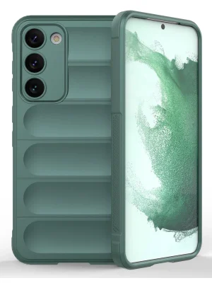 Newface Samsung Galaxy S23 Plus Kılıf Optimum Silikon - Koyu Yeşil