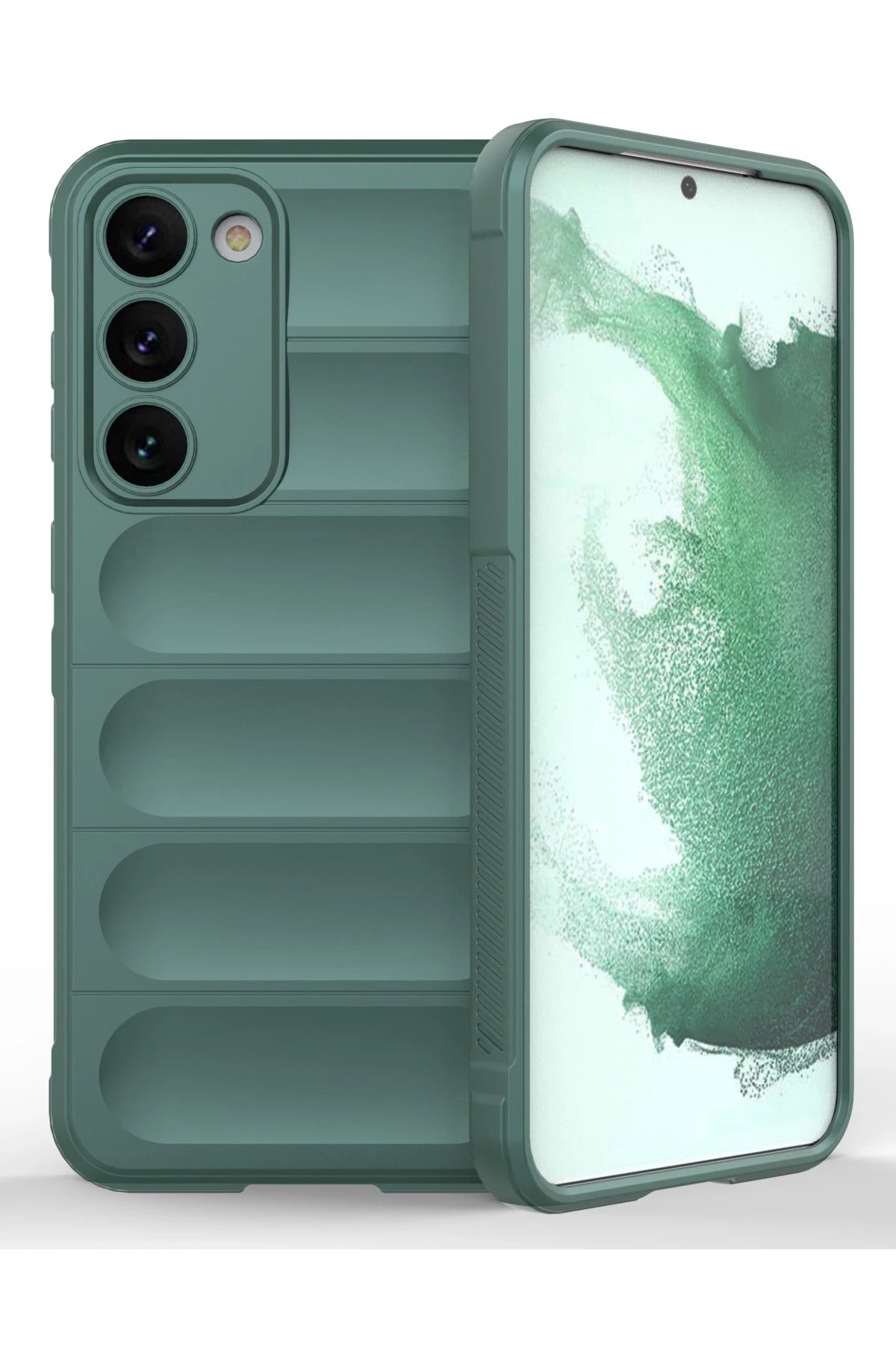 newface-samsung-galaxy-s23-plus-kilif-optimum-silikon-koyu-yesil-default.webp Newface Samsung Galaxy S23 Plus Kılıf Optimum Silikon - Koyu Yeşil - Görsel 1