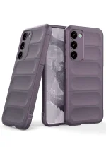 Newface Samsung Galaxy S23 Plus Kılıf Optimum Silikon - Mor - Görsel 2