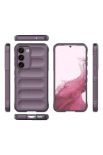 Newface Samsung Galaxy S23 Plus Kılıf Optimum Silikon - Mor - Görsel 3