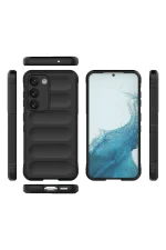 Newface Samsung Galaxy S23 Plus Kılıf Optimum Silikon - Siyah - Görsel 3