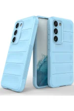 Newface Samsung Galaxy S23 Plus Kılıf Optimum Silikon - Sky Blue - Görsel 2