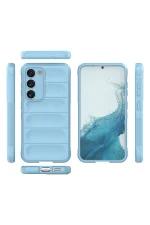 Newface Samsung Galaxy S23 Plus Kılıf Optimum Silikon - Sky Blue - Görsel 3