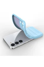 Newface Samsung Galaxy S23 Plus Kılıf Optimum Silikon - Sky Blue - Görsel 4