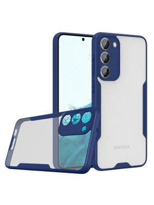 Newface Samsung Galaxy S23 Plus Kılıf Platin Silikon - Lacivert