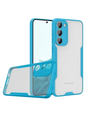 Newface Samsung Galaxy S23 Plus Kılıf Platin Silikon - Mavi