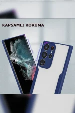 Newface Samsung Galaxy S23 Plus Kılıf Platin Silikon - Sarı - Görsel 3