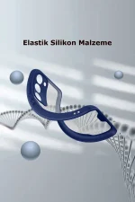 Newface Samsung Galaxy S23 Plus Kılıf Platin Silikon - Siyah - Görsel 2