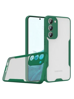 Newface Samsung Galaxy S23 Plus Kılıf Platin Silikon - Yeşil