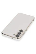 Newface Samsung Galaxy S23 Plus Kılıf Volet Silikon - Beyaz - Görsel 3