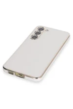 Newface Samsung Galaxy S23 Plus Kılıf Volet Silikon - Beyaz - Görsel 4