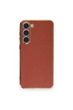 Newface Samsung Galaxy S23 Plus Kılıf Volet Silikon - Kırmızı