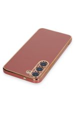 Newface Samsung Galaxy S23 Plus Kılıf Volet Silikon - Kırmızı - Görsel 3