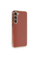 Newface Samsung Galaxy S23 Plus Kılıf Volet Silikon - Kırmızı - Görsel 2