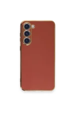 Newface Samsung Galaxy S23 Plus Kılıf Volet Silikon - Kırmızı