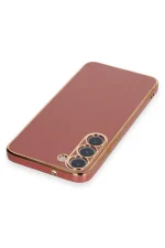 Newface Samsung Galaxy S23 Plus Kılıf Volet Silikon - Kırmızı - Görsel 3