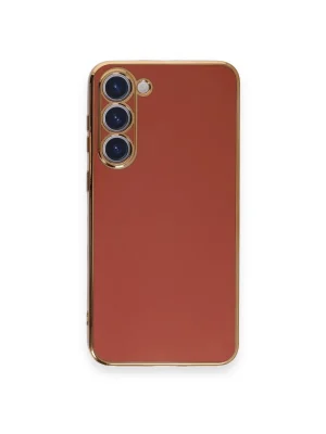 Newface Samsung Galaxy S23 Plus Kılıf Volet Silikon - Kırmızı