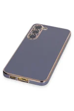 Newface Samsung Galaxy S23 Plus Kılıf Volet Silikon - Mavi - Görsel 4