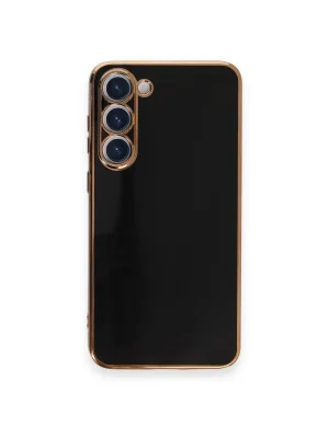 Newface Samsung Galaxy S23 Plus Kılıf Volet Silikon - Siyah